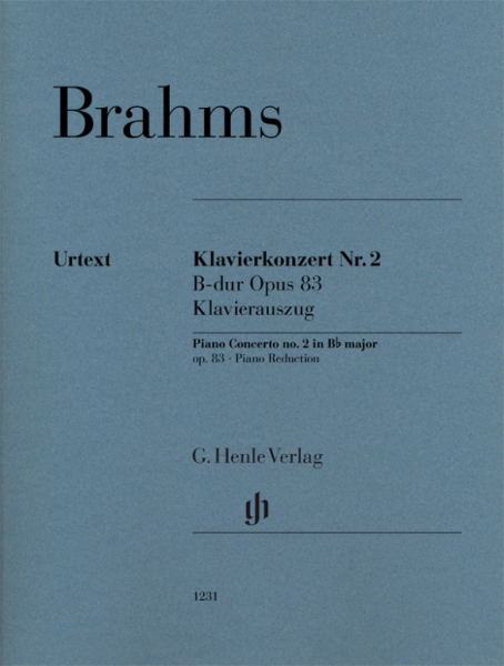 Konzert B-Dur Nr.2 op.83 für Klavier und Orchester für 2 Klaviere