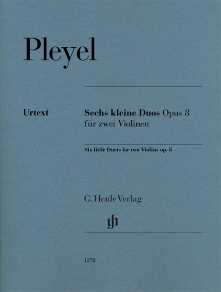 6 kleine Duos op.8 für 2 Violinen