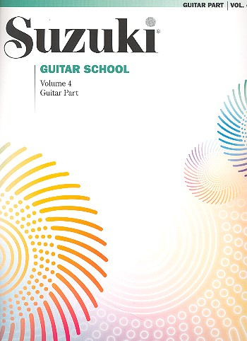 Suzuki Guitar School vol.4 guitar part