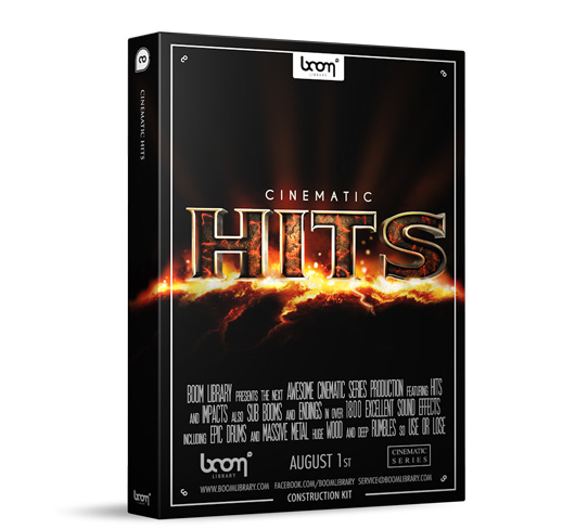Sound Library (Download) Boom Cinematic Hits Construction Kit