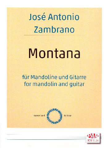 Montana für Mandoline und Gitarre