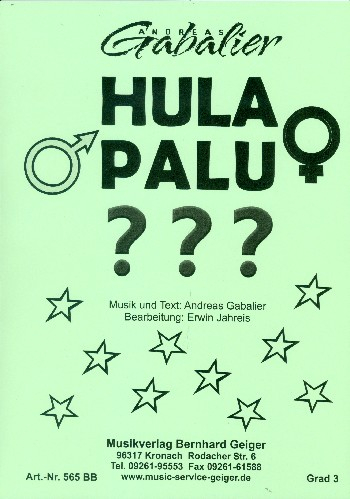 Hulapalu: für Big Band