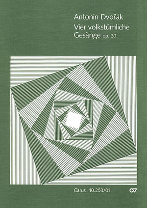 4 VOLKSTUEMLICHE GESAENGE OP.20 FUER GEM CHOR UND KLAVIER (TS/DT)