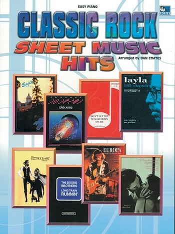 Classic Rock Sheet Music Hits: easy piano/vocal/guitar