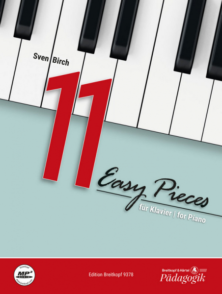 11 easy Pieces (+Download) für Klavier
