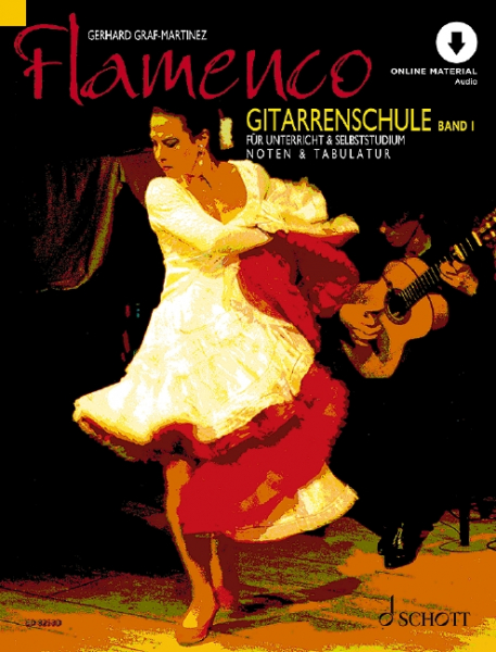 Flamenco-Gitarrenschule Band 1 (+Online Audio) für Gitarre/Tabulatur