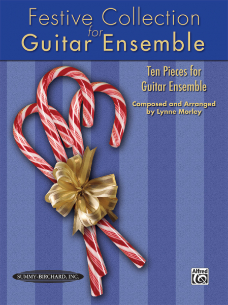 Festive Collection for guitar ensemble score and parts