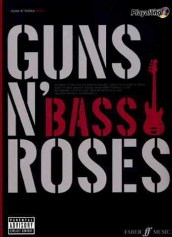 Guns &#039;n&#039; Roses (+CD) for vocal/bass/tab