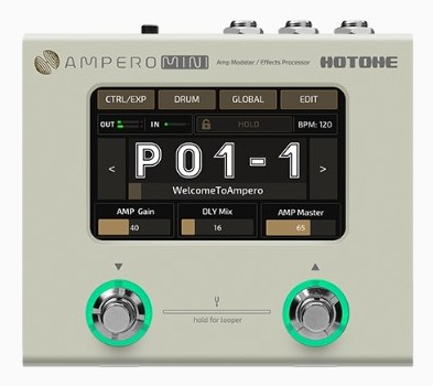 Modelling Preamp Hotone Ampero Mini - Vanilla