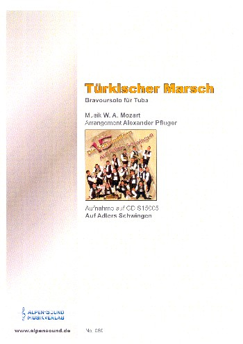 Türkischer Marsch: für Tuba und Blasorchester
