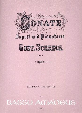 Sonate Es-Durop.9 für Fagott und Klavier