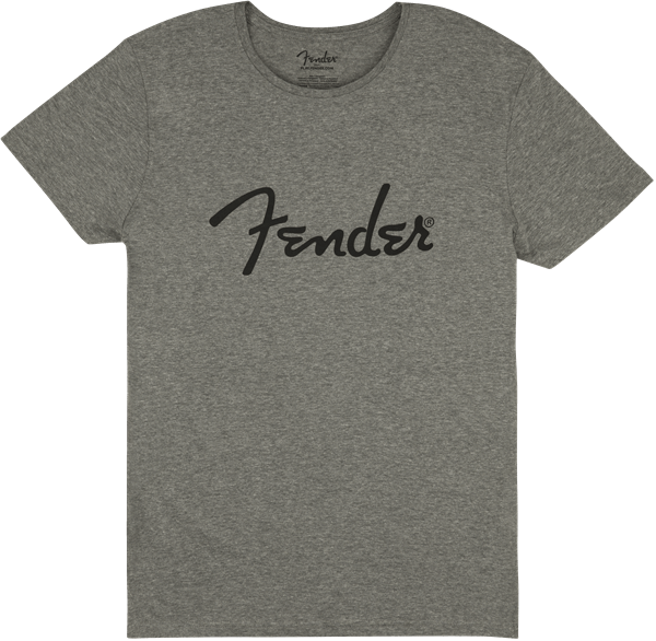 T-Shirt Fender T-Shirt Spaghetti Logo Grey M