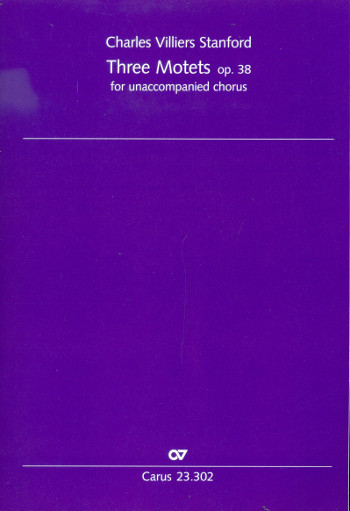 3 Motets op.38 für gem Chor a cappella