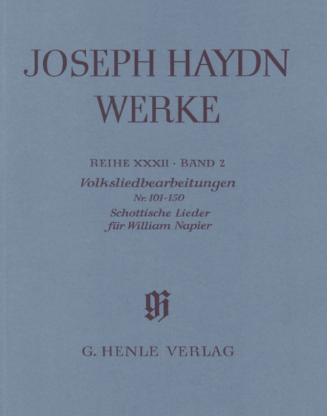 Joseph Haydn Werke Reihe 23 BAND 2 VOLKSLIEDBEARBEITUNGEN