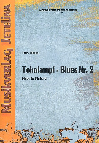Toholampi-Blues Nr.2 für 1-3 Akkordeons (Klavier ad lib)