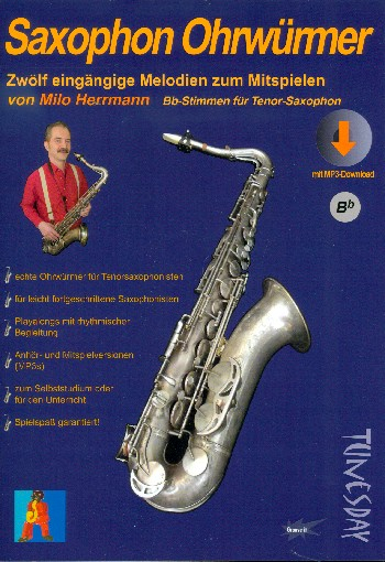 Saxophon Ohrwürmer ( mit MP3-Download) für Tenorsaxophon (Klavier und Bass ad lib)