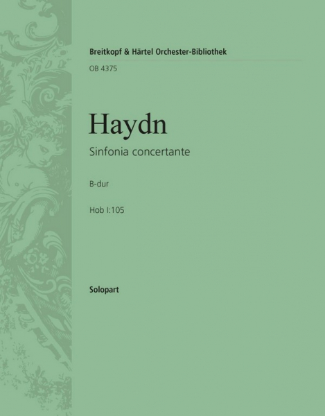 Sinfonie B-Dur Nr.105 Hob.I:105 für Violine, Violoncello, Oboe, Fagott und Orchester