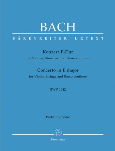Konzert E-Dur BWV1042 für Violine, Streicher und Bc