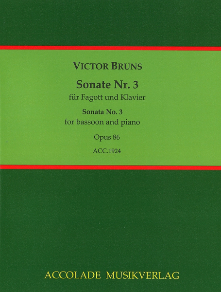 Sonate Nr.3 op.86 für Fagott und Klavier
