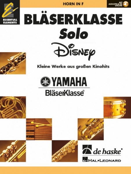 Bläserklasse Disney (+Online Audio) für Blasorchester (Bläserklasse)