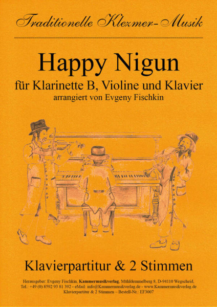 Happy Nigun für Klarinette, Violine und Klavier