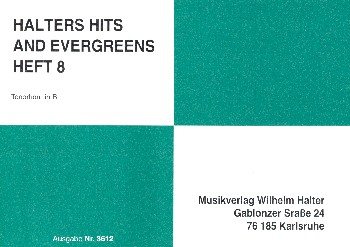 Halters Hits and Evergreens Band 8 für Blasorchester