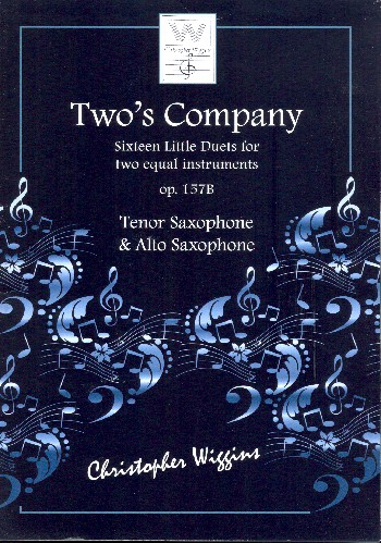 Two&#039;s Company op.157b for alto saxopbone and tenor saxophone