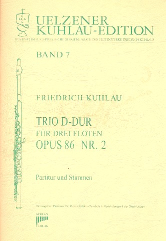 Trio D-Dur op.86,2 für 3 Flöten