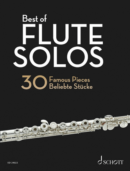 Spielband für Querflöte Best of Flute Solos - 30 Famous Pieces