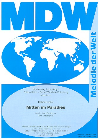 Mitten im Paradies: für Klavier/Gesang/Gitarre