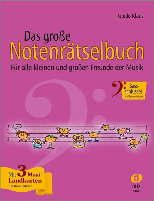 Dux Edition Das Grosse Notenrätselbuch, Fachbücher Von Guido Klaus - Bild 3