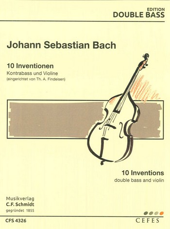 10 Inventionen aus BWV 722-801 für Kontrabass und Violine