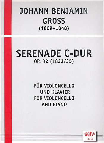 Serenade C-Dur op.32 für Violoncello und Klavier