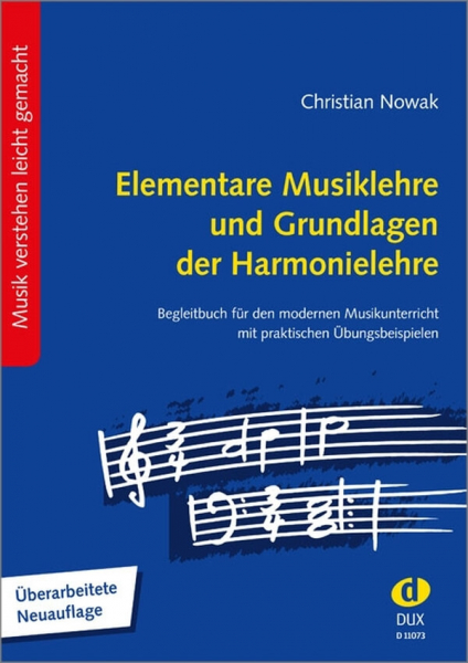 Theoriebuch Elementare Musiklehre und Grundlagen der Harmonielehre