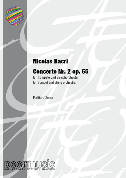 Concert no.2 op.65 für Trompete und Streichorchester