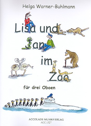 Lisa und Jan im Zoo für 3 Oboen