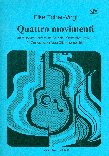 Quattro movimenti für Zupforchester (Gitarrenensemble)