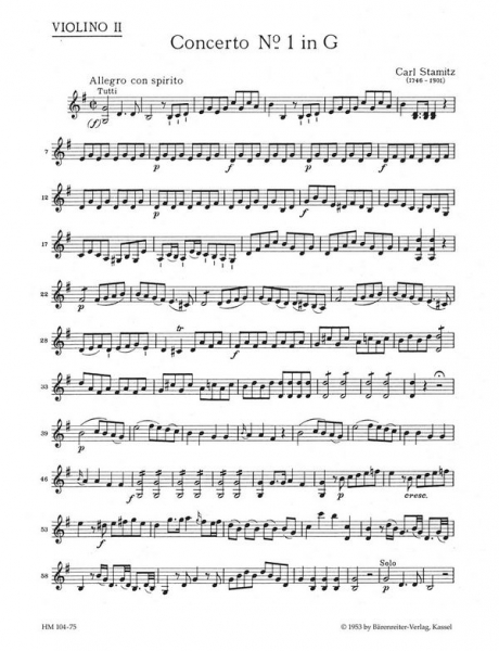 Konzert G-Dur Nr.1 für Violoncello und Orchester