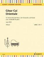 Orientale op.50,9 für Violoncello und Klavier