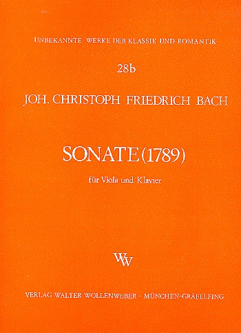 Sonate D-Dur für Viola und Klavier