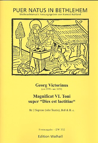 Magnificat vi. toni super für 2 Soprane, Bass und Bc