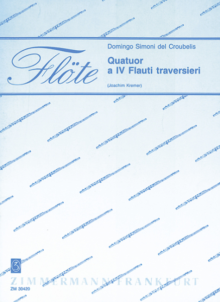 Quatuor à 4 flauti traversieri für 4 Flöten