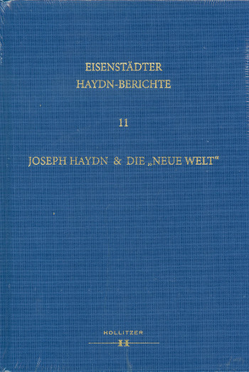 Joseph Haydn und die neue Welt Bericht über das Symposium der Internationalen Joseph Haydn Privatsti