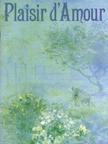 Plaisir d&#039;amour für Gesang und Klavier mit Akkordsymbolen