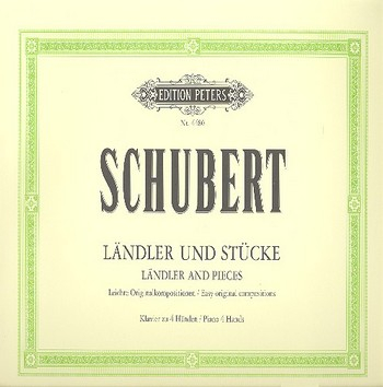 Ländler und Stücke leichte Originalkompositionen für Klavier zu 4 Händen