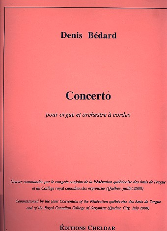 Concerto pour orgue et orchestre à cordes