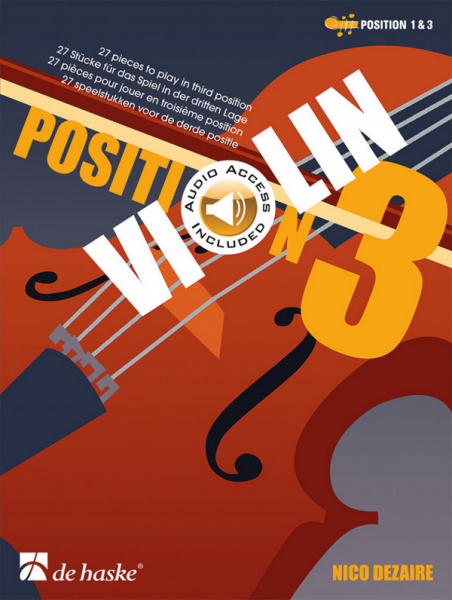 Violin Position Vol.3 (+Online-Audio) für Violine (fr/dt/en/nl)