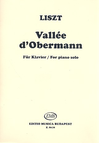 Vallée d&#039;Obermann : für Klavier