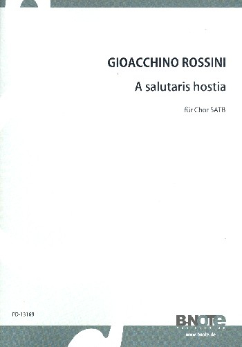 O salutaris hostia für gem Chor a cappella