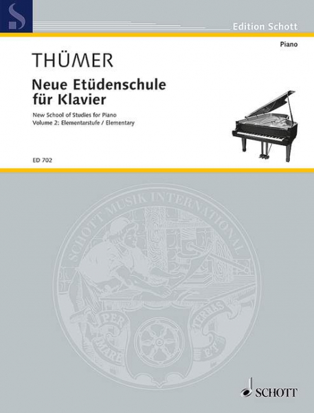 Neue Etüdenschule Band 2 für Klavier (Elementarstufe)